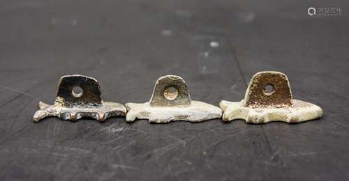 3 Chinese Yuan Dynasty Bronze Seals