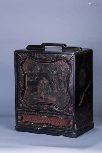 Chinese Lacquer Wood Box