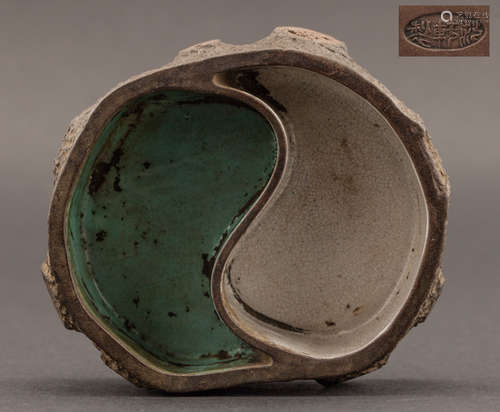 Chinese Antique Brush Washer,Yixing Zisha