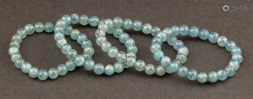 Set of Aquamarine Prayer Beads