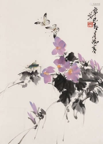 许鸿宾（1935～） 花卉草虫