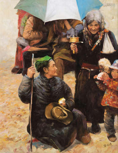 张伟健（b.1951） 朝圣之路