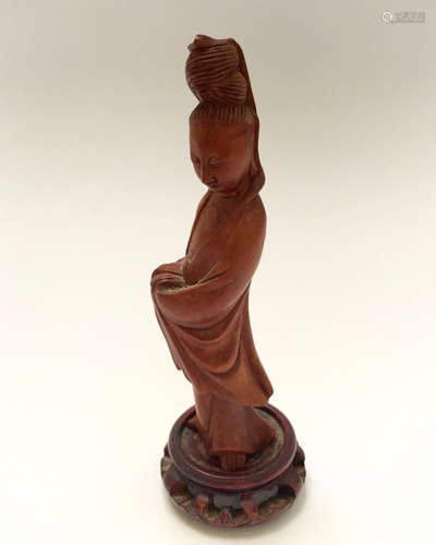 CHINESE ANTIQUE HARDWOOD CARVING