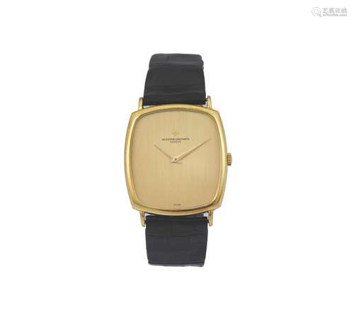 VACHERON CONSTANTIN, Geneve, case No. 511079, 18K yellow gold wristwatch with an 18K original buckle. Made circa 1960