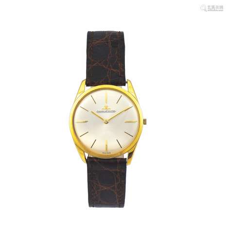 Jaeger LeCoultre, 18K yellow gold wristwatch. Made circa 1960