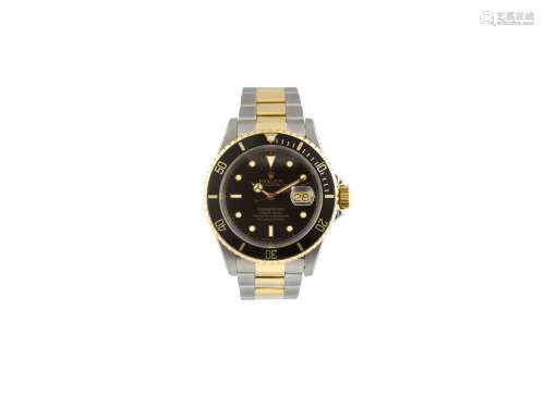 ROLEX, “Oyster Perpetual Date, Submariner,1000 ft /330 m, Superlative Chronometer Officially Certified,