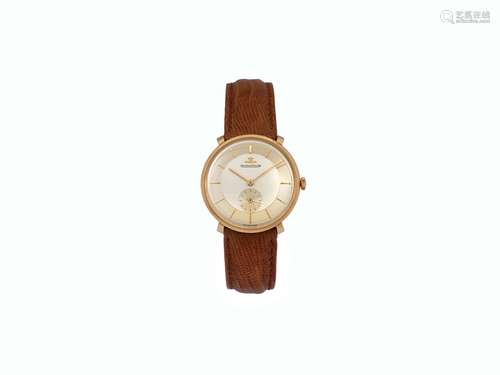 Jaeger LeCoultre, case No.774373, Ref. 2237, 18K pink gold wristwatch. Made circa 1950