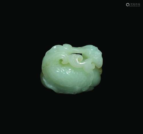 A small white jade 