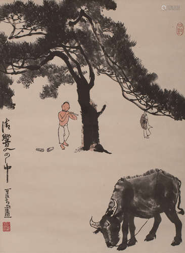 李可染(1907-1989) 清响入云中