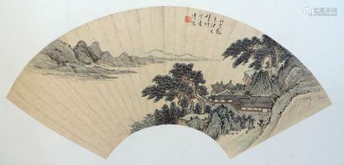 Chinese Painting Fan