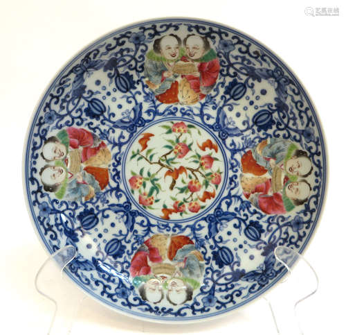 Jiaqing Famille Rose Porcelain Bowl