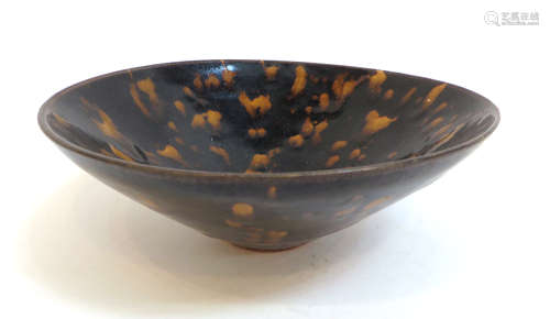 Jizhou Type Spatter Glazed Bowl