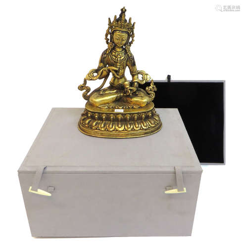 Gilt Bronze Buddha