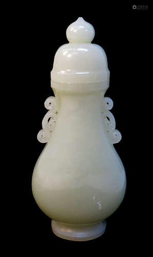 High Quality White Jade Urn