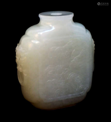 White Jade Snuff Bottle