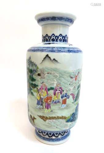 Chinese Porcelain Blue And White Vase