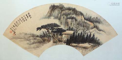 Chinese Painting Fan