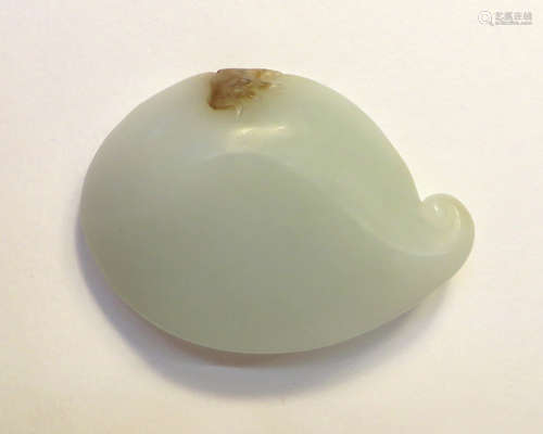 Chinese White Jade Pendant