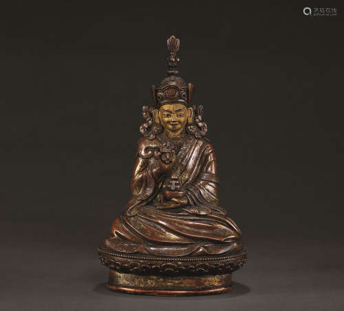 十六世紀 蓮花生 西藏 銅