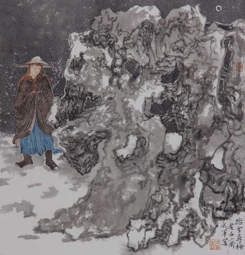 踏雪寻梅