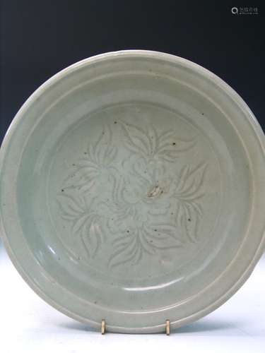 Chinese Longquan Celadon Charger