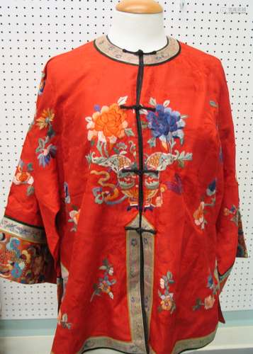 Chinese Silk Coat