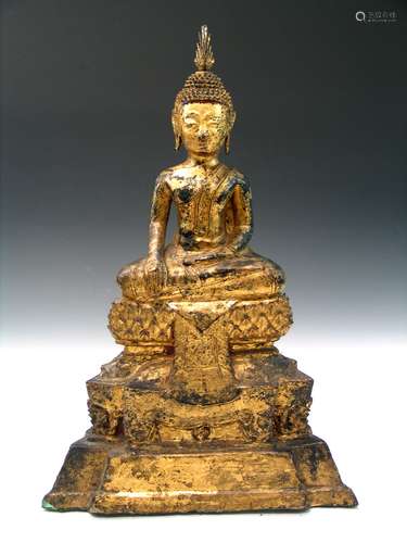 Chinese Bronze Buddha