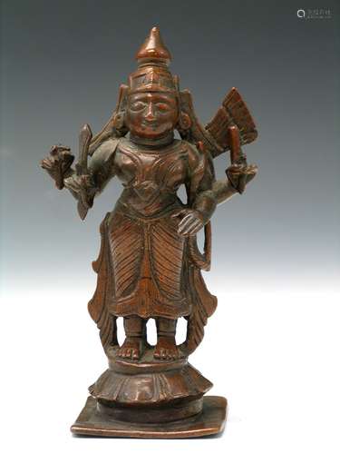 Indian Bronze Buddha