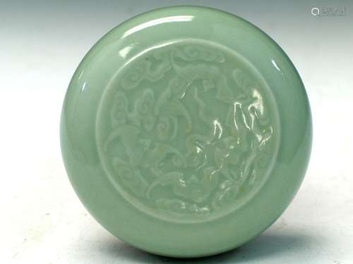 Chinese Celadon Porcelain Box