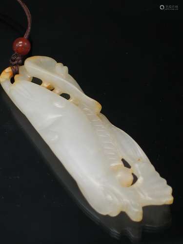 Chinese Jade Carving of Fish