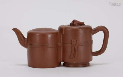 Late Qing Dynasty Chinese Yixing Zisha Teapot