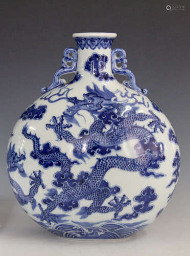 Republic Period Chinese Blue/White porcelain Vase