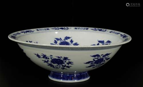 Chinese Blue/White Porcelain Bowl