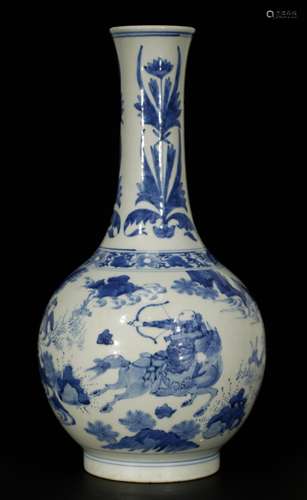 Chinese Blue&White Porcelain Vase