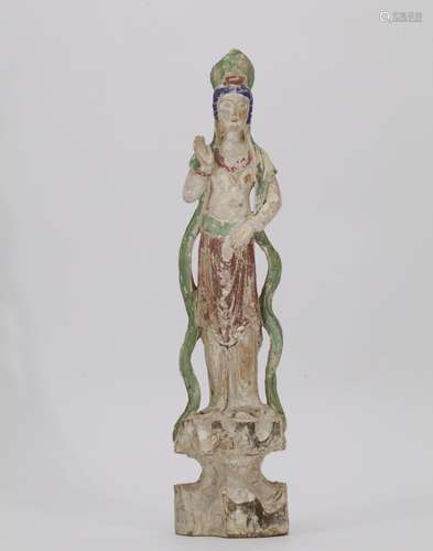 Chinese Wood Carved Guanyin