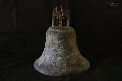 American Philadelphia Bronze Bell - 1818