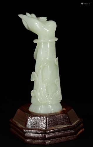 Chinese Jade Carved Buddha Hand