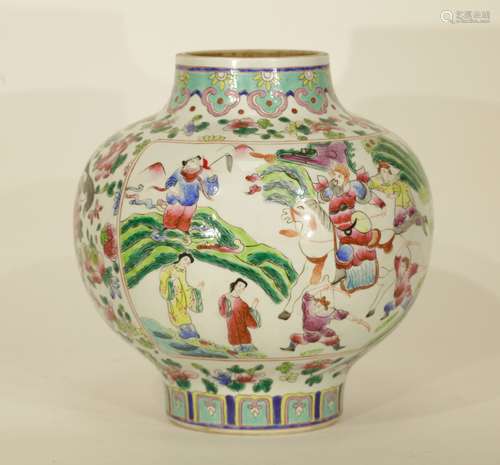 Chinese Famille Rose Vase