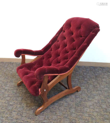 Civil War Era Upholstered Chair