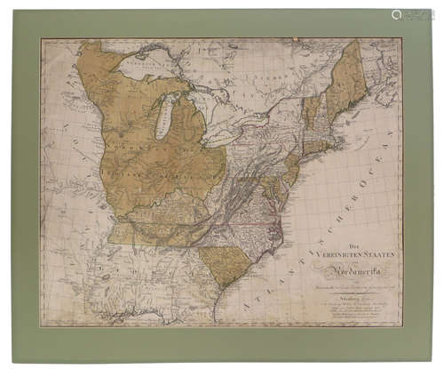 Arrowsmith & Lewis Map Of North America