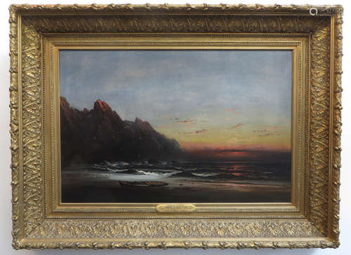 'Bluff At Newport' By James Hamilton (1819-1878)