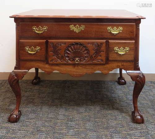 Chippendale Philadelphia Style Walnut Lowboy