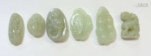 Assorted Jade Pendants