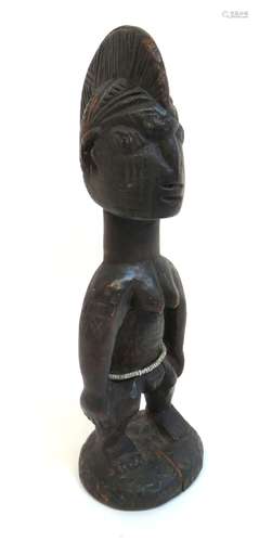 Nigerian Ibeji Yaruba Tribe Carving