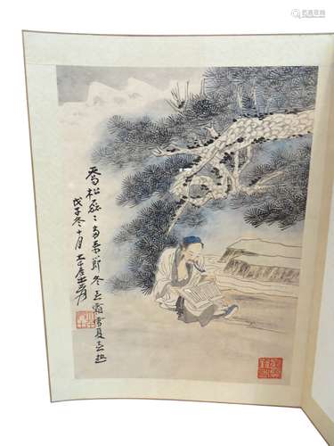 Zhang Daqian Painting Book