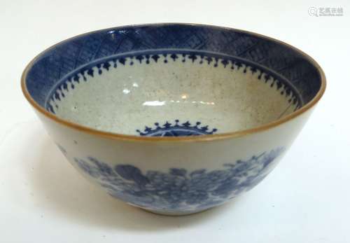 Chinese Porcelain Blue And White Bowl