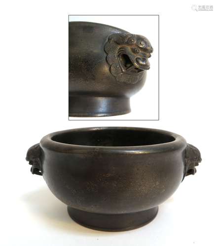 Antique Chinese Bronze Censer