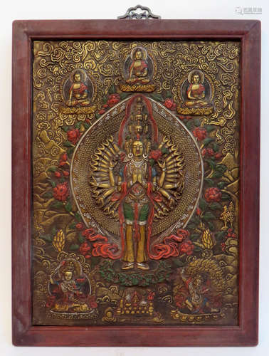 Bronze Thangka