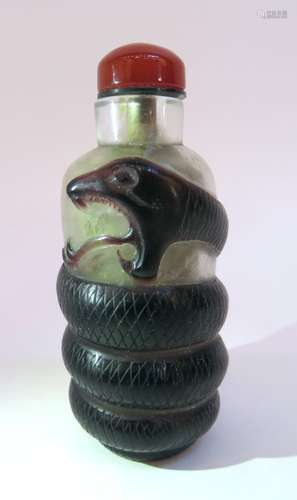 Snake Peking Glass Snuff