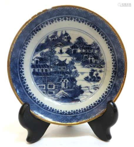 Early Qing Dynasty Small Blue & White Bowl